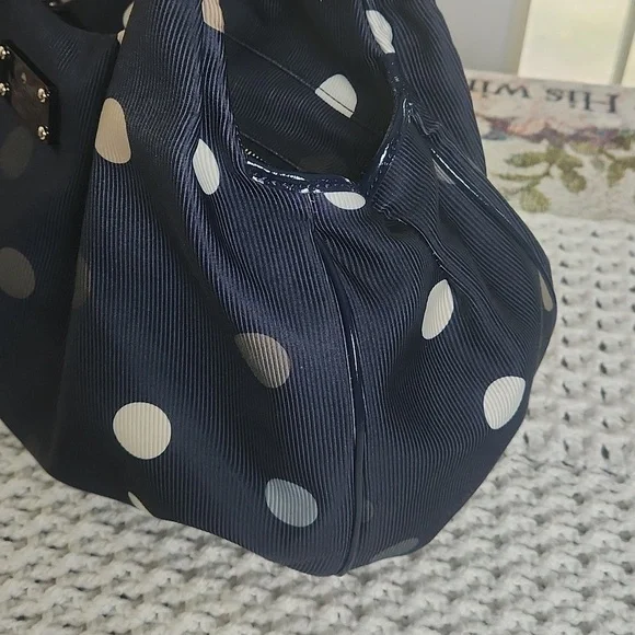 Katespade New York prak Row karen hobo polkadot handbags